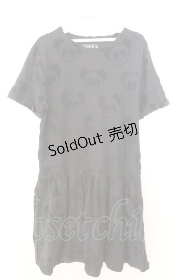 画像1: Candy Stripper / パイルペペワンピース 2 ブラック O-26-02-19-1027-PU-OP-OW-OS (1)