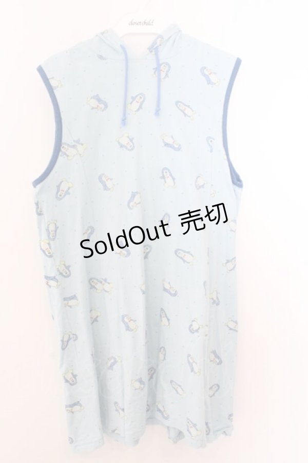 画像1: Candy Stripper / SWANKY PENGUIN TNAK ONE-PIECE 2 サックス O-26-02-19-1028-PU-OP-OW-OS (1)