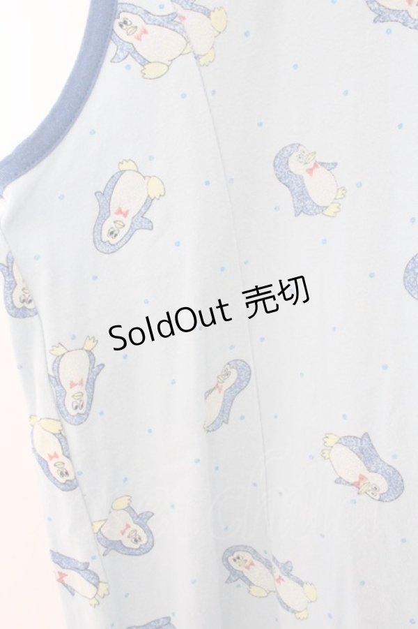 画像2: Candy Stripper / SWANKY PENGUIN TNAK ONE-PIECE 2 サックス O-26-02-19-1028-PU-OP-OW-OS (2)