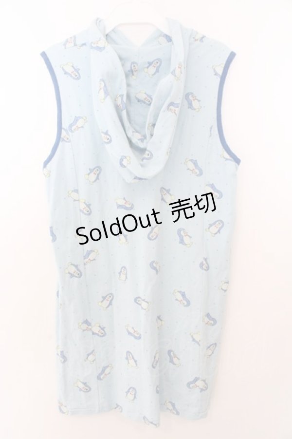 画像3: Candy Stripper / SWANKY PENGUIN TNAK ONE-PIECE 2 サックス O-26-02-19-1028-PU-OP-OW-OS (3)