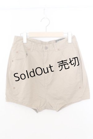画像: Candy Stripper / ペペフェイスショートパンツ M ベージュ O-26-02-19-1030-PU-PA-OW-OS