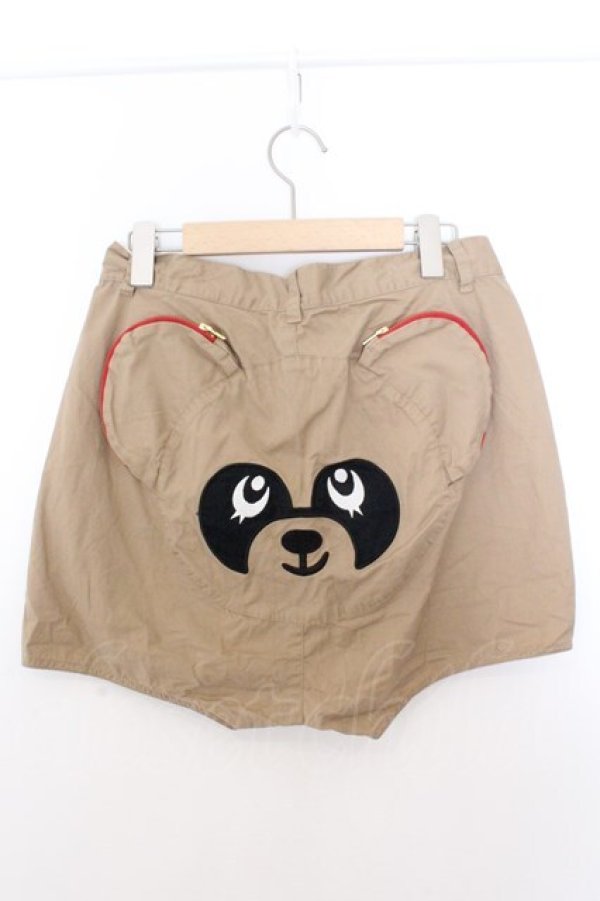 画像2: Candy Stripper / ペペフェイスショートパンツ M ベージュ O-26-02-19-1030-PU-PA-OW-OS (2)