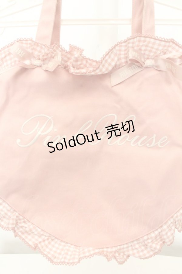 画像2: PINK HOUSE / ハートフリルバッグ  ピンク O-26-02-19-069-LO-BG-OW-OS (2)
