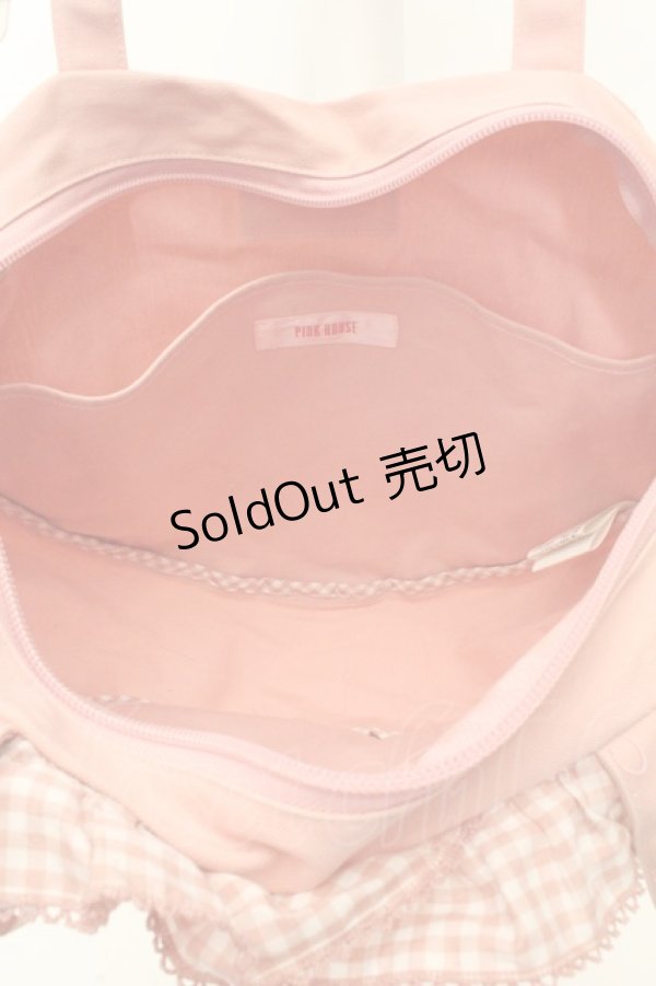 画像4: PINK HOUSE / ハートフリルバッグ  ピンク O-26-02-19-069-LO-BG-OW-OS (4)