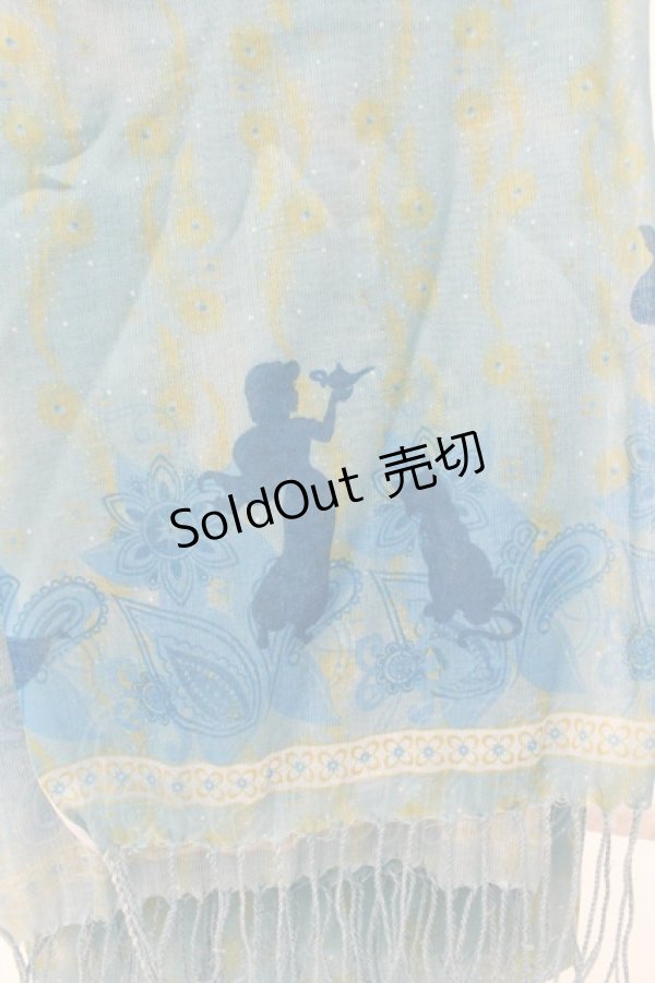 画像3: axes femme POETIQUE / アラジン/ストール  ターコイズグリーン O-26-02-19-071-AX-ZA-OW-ZT0227M (3)