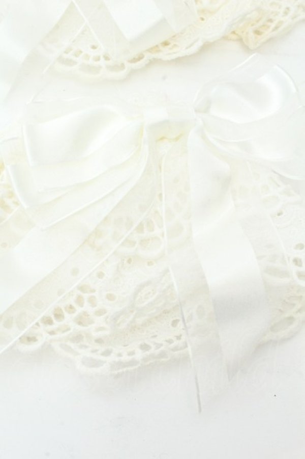 画像2: BABY,THE STARS SHINE BRIGHT / BABYレースの天使のお袖とめ  シロ O-26-02-19-076-BA-ZA-IG-OS (2)