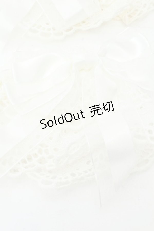 画像2: BABY,THE STARS SHINE BRIGHT / BABYレースの天使のお袖とめ  シロ O-26-02-18-076-BA-ZA-IG-OS (2)