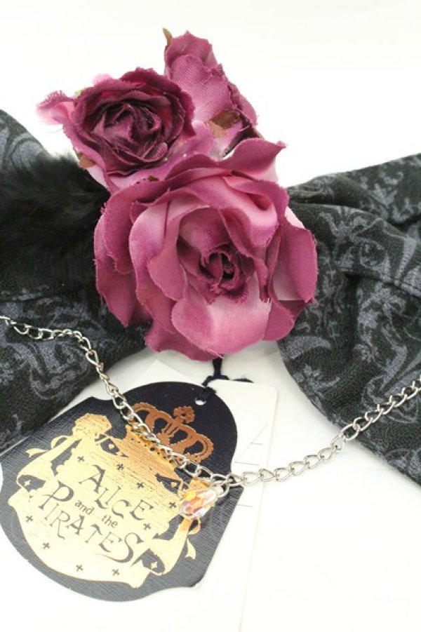 画像2: ALICE and the PIRATES / リボンバレッタ（Maleficent）  クロ O-26-02-19-081-PA-AC-OW-OS (2)