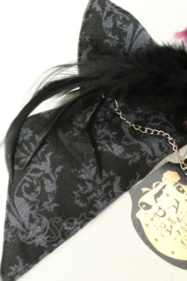 画像3: ALICE and the PIRATES / リボンバレッタ（Maleficent）  クロ O-26-02-19-081-PA-AC-OW-OS (3)