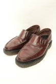 画像1: Dr.Martens （Getta Grip） / Loakeコラボ ローファーシューズ アウトソール25cm ワイン O-26-02-19-082-PU-SH-YM-ZT0220C (1)
