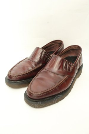 画像: Dr.Martens （Getta Grip） / Loakeコラボ ローファーシューズ アウトソール25cm ワイン O-26-02-19-082-PU-SH-YM-ZT0220C