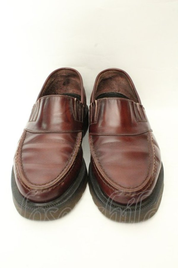 画像2: Dr.Martens （Getta Grip） / Loakeコラボ ローファーシューズ アウトソール25cm ワイン O-26-02-19-082-PU-SH-YM-ZT0220C (2)