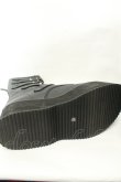 画像7: HYSTERIC GLAMOUR / プラットフォームバックルブーツ 25cm ブラック O-26-02-19-084-PU-SH-IG-ZT0220B (7)