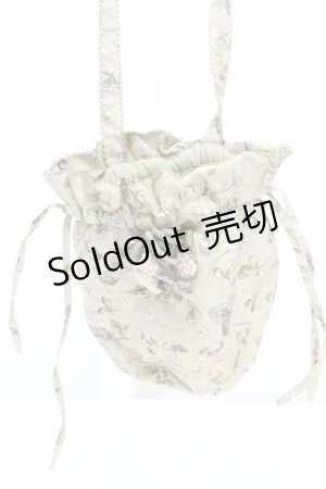 画像: WONDERFUL WORLD / 白つめ草 ポシェット  グリーン O-26-02-19-009-LO-BG-IG-OS