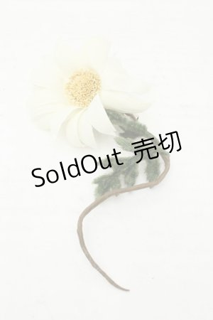 画像: PINK HOUSE / マーガレットコサージュ  シロ O-26-02-18-087-LO-ZA-IG-ZT618