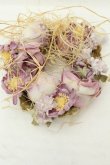 画像2: PINK HOUSE / フラワーリースコサージュ  ナチュラル×ラベンダー O-26-02-19-089-LO-ZA-IG-OS (2)