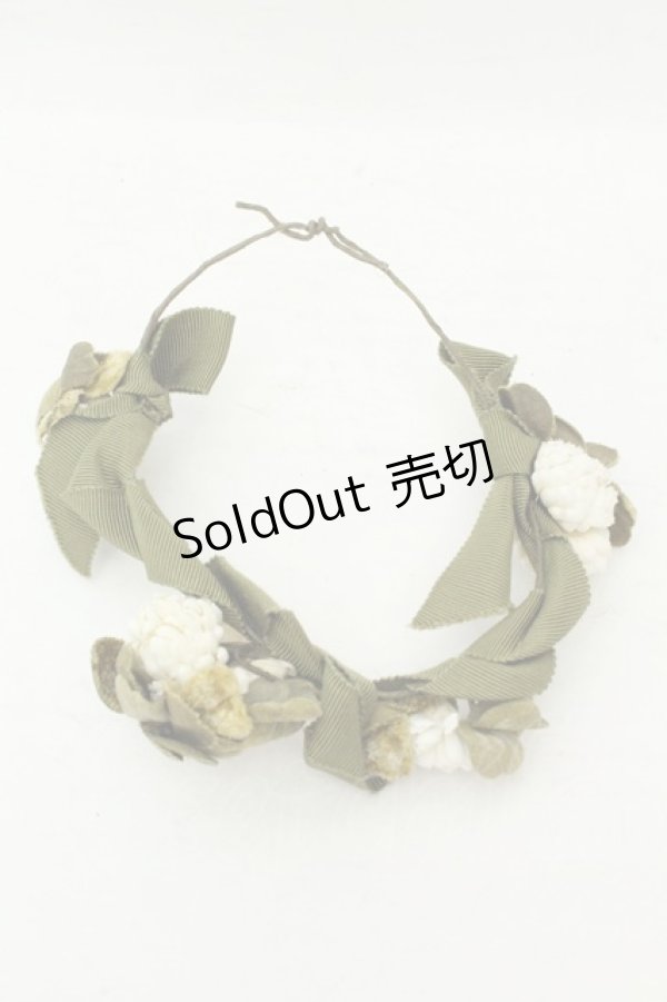 画像3: PINK HOUSE / シロツメクサリボンコサージュ  グリーン×シロ０ O-26-02-19-090-LO-ZA-IG-ZT0220C (3)