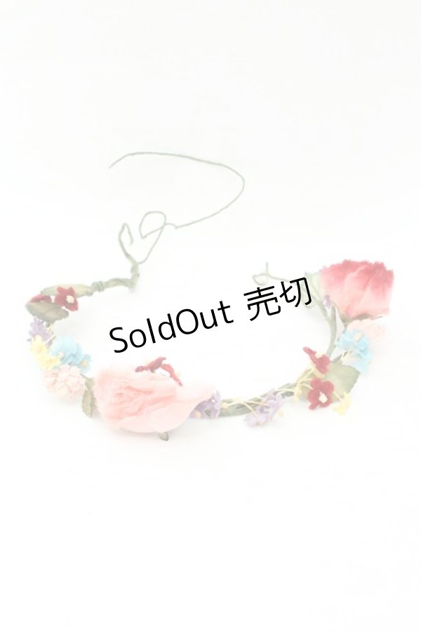 画像1: PINK HOUSE / フラワーコサージュ  マルチ O-26-02-19-092-LO-AC-IG-OS (1)