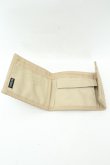 画像3: KANEKO ISAO / ナイロンロゴ財布  ベージュ O-26-02-19-094-EL-ZA-IG-ZT0220C (3)