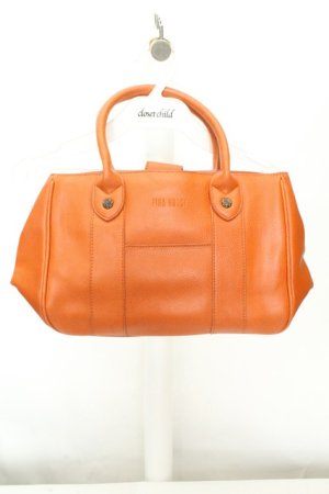 画像: PINK HOUSE / ロゴ型押し合皮バッグ  オレンジ O-26-02-19-011-LO-BG-IG-OS