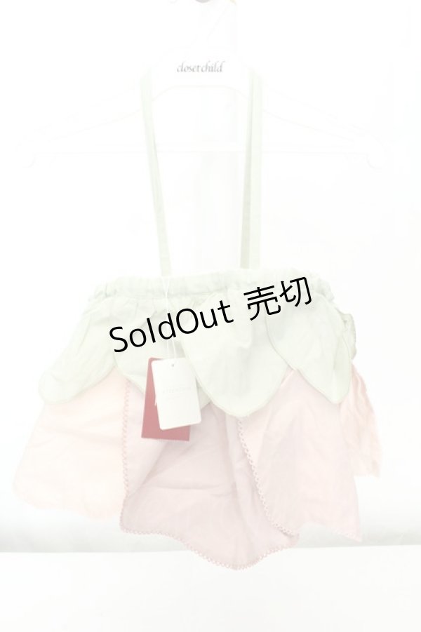 画像1: PINK HOUSE / スイートピー花びらフリルバッグ  ピンク系 O-26-02-19-012-LO-BG-IG-OS (1)