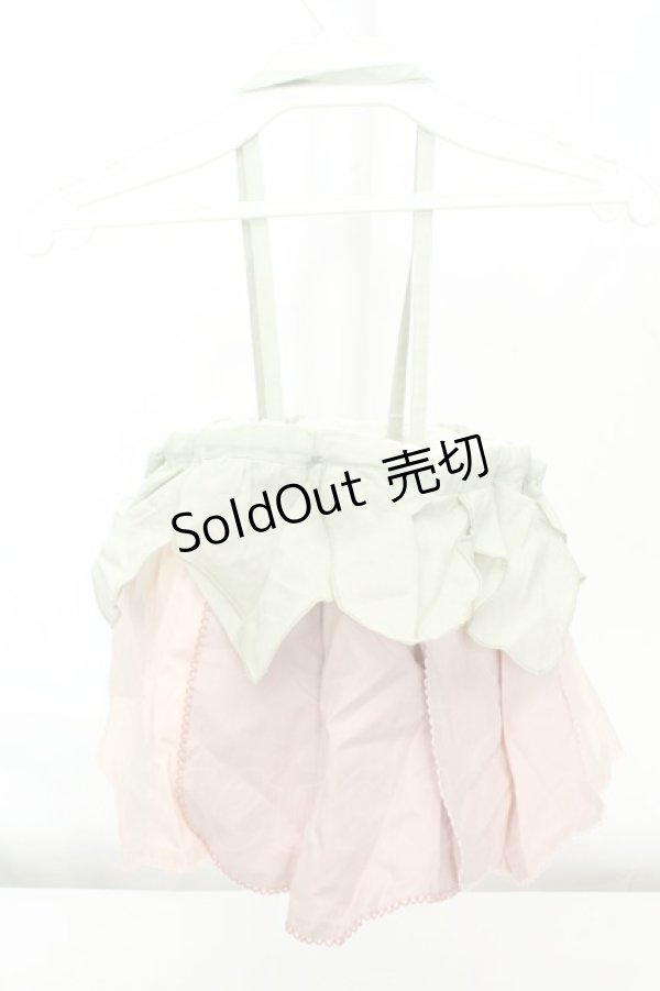 画像3: PINK HOUSE / スイートピー花びらフリルバッグ  ピンク系 O-26-02-19-012-LO-BG-IG-OS (3)