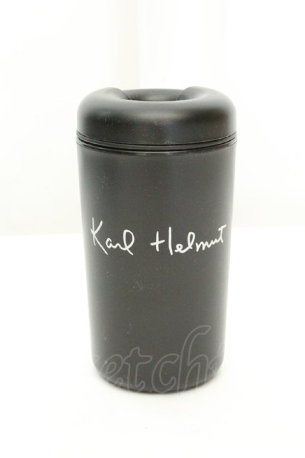 画像1: Karl Helmut / 2023年ノベルティ ロゴ入りカフェタンブラー  クロ O-26-02-19-018-EL-ZA-IG-OS (1)