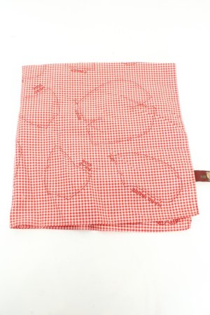 画像: WONDERFUL WORLD / 型紙バンダナ  アカ O-26-02-19-020-LO-ZA-IG-OS