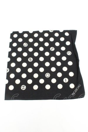 画像: INGEBORG / ドットハンカチーフ  クロ O-26-02-19-023-LO-ZA-IG-OS