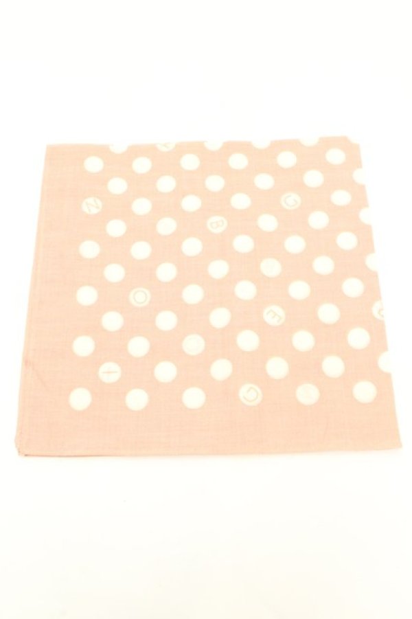 画像2: INGEBORG / ドットハンカチーフ  オレンジ O-26-02-19-025-LO-ZA-IG-OS (2)