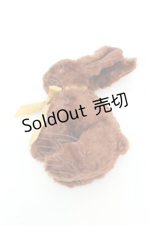 画像: PINK HOUSE / うさぎブローチ  ブラウン O-26-02-19-028-LO-ZA-IG-ZT618