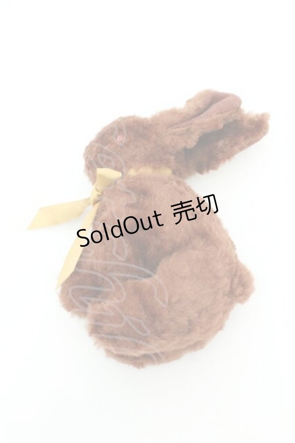 画像1: PINK HOUSE / うさぎブローチ  ブラウン O-26-02-19-028-LO-ZA-IG-ZT618 (1)