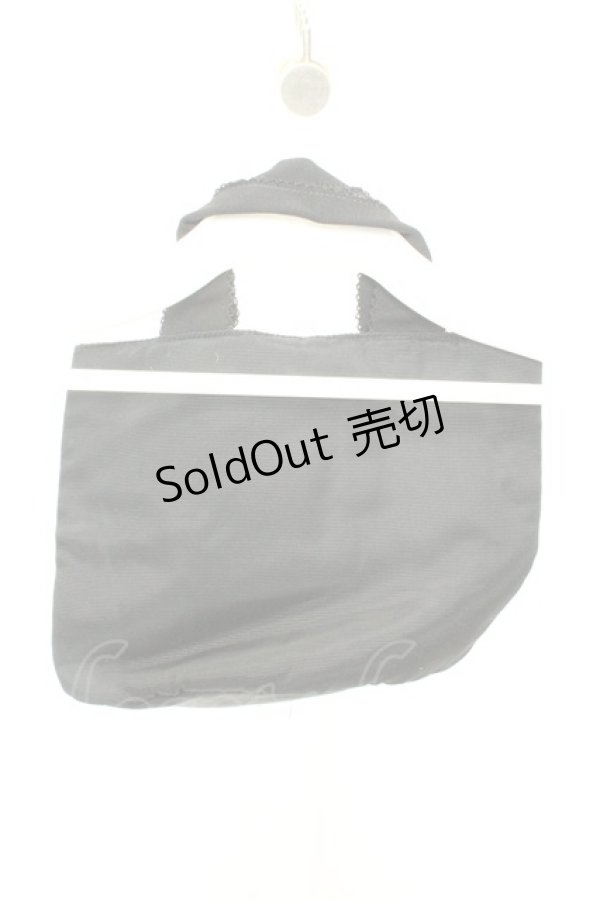 画像2: KANEKO ISAO / グログランリボンミニバッグ  クロ O-26-02-19-003-EL-BG-IG-ZTK042 (2)