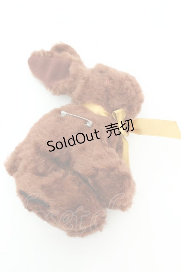 画像3: PINK HOUSE / うさぎブローチ  ブラウン O-26-02-19-028-LO-ZA-IG-ZT618 (3)