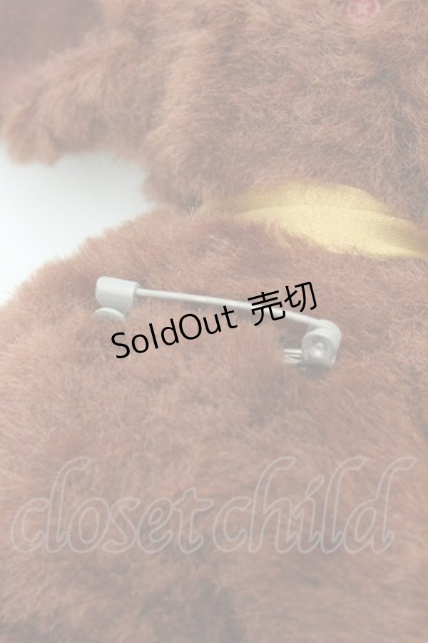 画像4: PINK HOUSE / うさぎブローチ  ブラウン O-26-02-19-028-LO-ZA-IG-ZT618 (4)