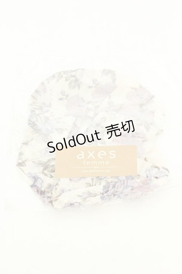 画像1: axes femme / シュシュ  アイボリー O-26-02-19-029-AX-AC-IG-OS (1)