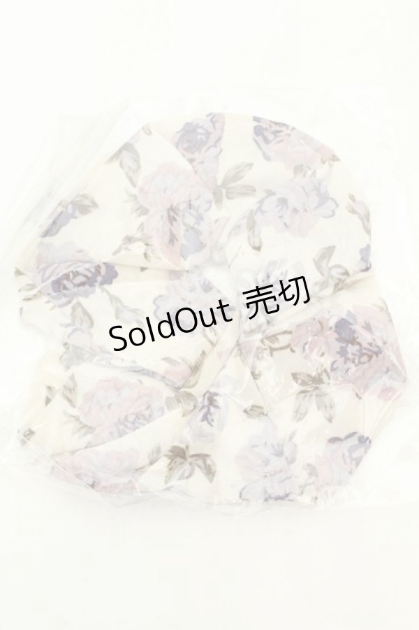 画像2: axes femme / シュシュ  アイボリー O-26-02-19-029-AX-AC-IG-OS (2)