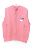 画像1: HYSTERIC GLAMOUR / ワッペンベスト  ピンク O-26-02-21-026-PU-TO-IG-OS (1)