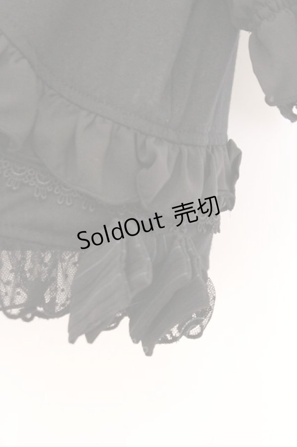 画像3: FRILL / レイヤードフリルボレロ  ブラック O-26-02-21-029-HN-BL-YM-OS (3)