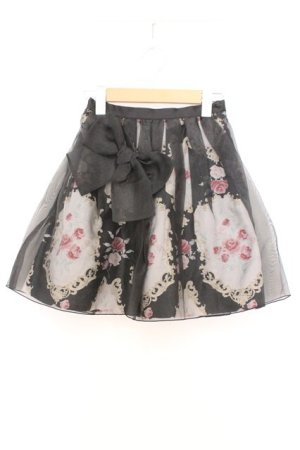 画像: JESUS DIAMANTE / ロマンティックプリンセススカート 38 クロ O-26-02-21-033-JE-SK-IG-OS