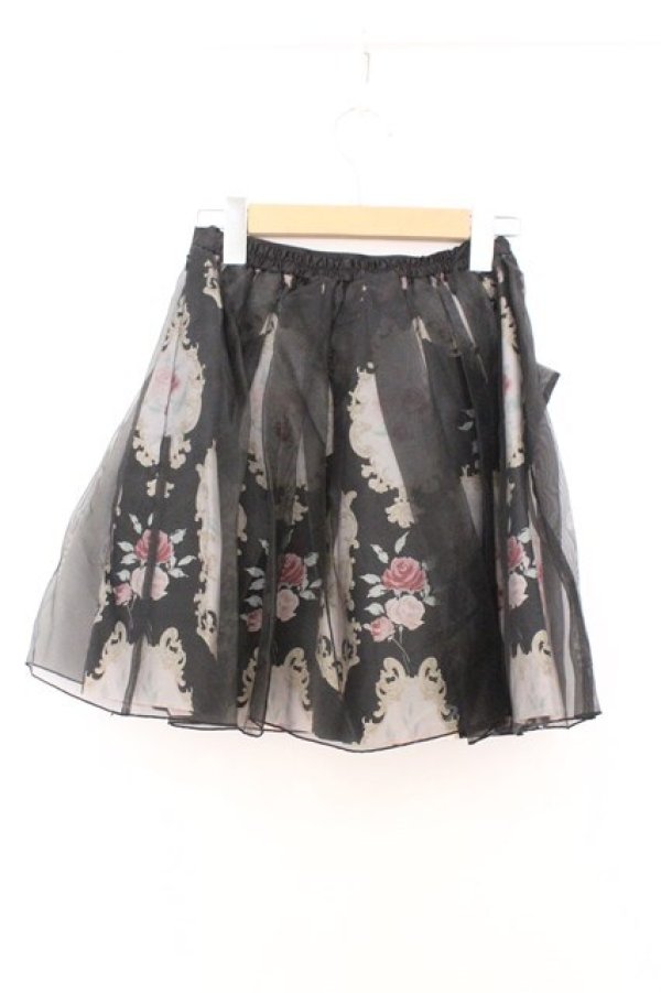 画像3: JESUS DIAMANTE / ロマンティックプリンセススカート 38 クロ O-26-02-21-033-JE-SK-IG-OS (3)