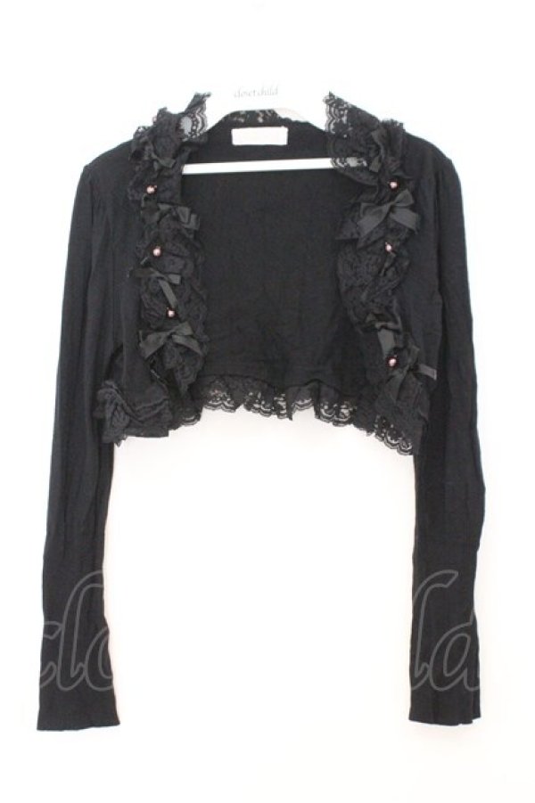 画像1: JESUS DIAMANTE / スペシャルプリンセスボレロ  クロ O-26-02-21-034-JE-TO-IG-OS (1)