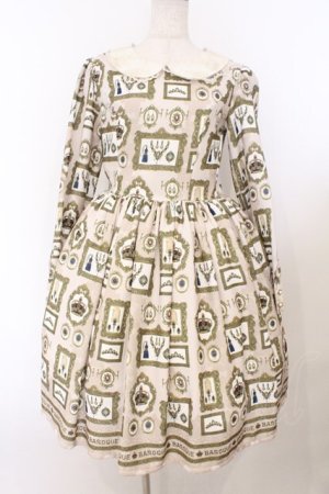 画像: BAROQUE / Antique Frames and Royal Jewellery ニューワンピース 1 Pearl Cream O-26-02-21-005-EL-OP-OW-OS