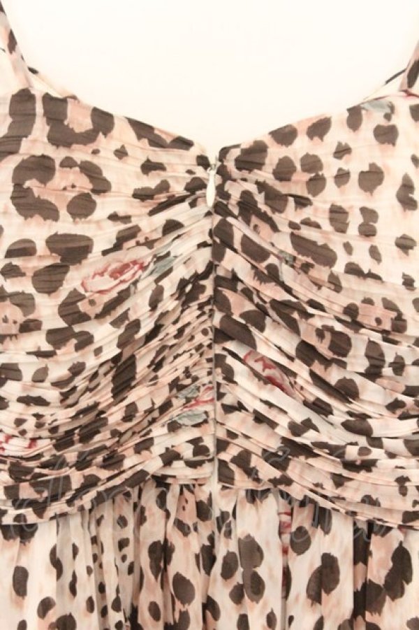 画像5: JESUS DIAMANTE / シャトーワンピース 42 ヒョウ薔薇 O-26-02-21-044-JE-OP-IG-OS (5)