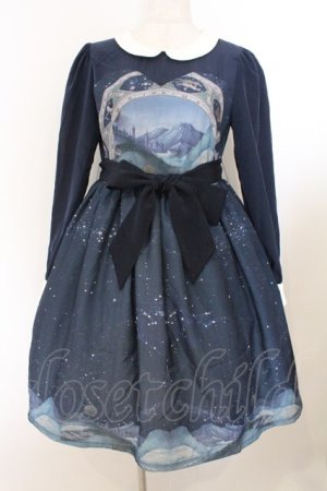画像: Grimoire / Zodiac sign Dress　ワンピース  ネイビー O-26-02-21-006-GO-OP-OW-OS