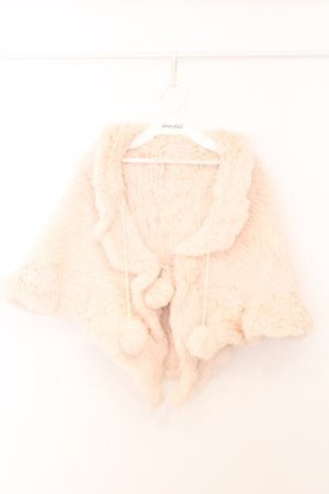 画像: JESUS DIAMANTE / プリンセススカイファーケープ サイズ ピンク O-26-02-21-049-JE-JA-IG-OS