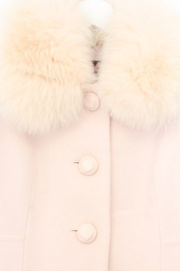 画像2: JESUS DIAMANTE / シンデレラコート 38 ピンク O-26-02-21-050-JE-CO-IG-OS (2)