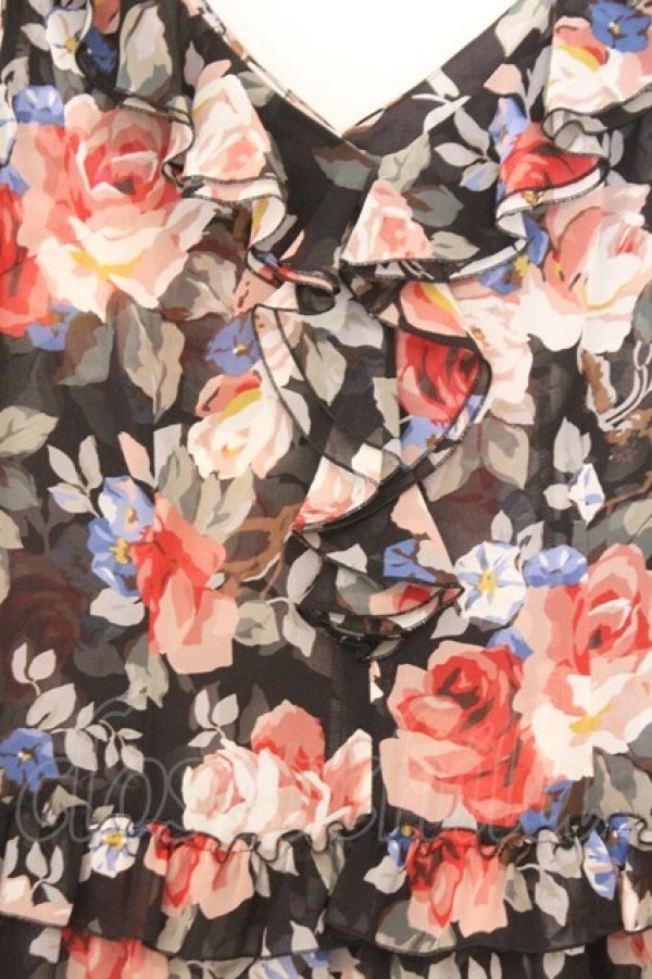 画像2: JESUS DIAMANTE / ジャスミンワンピース 42 新トリアノン薔薇 O-26-02-21-056-JE-OP-IG-OS (2)