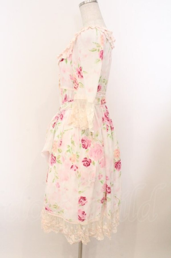 画像3: JESUS DIAMANTE / スペシャルアントワーヌワンピース  ぼかし薔薇 O-26-02-21-059-JE-OP-IG-OS (3)