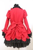 画像5: MARBLE / アリス風編み上げドレスワンピース  レッド×ブラック O-26-02-21-007-GO-OP-IG-OS (5)